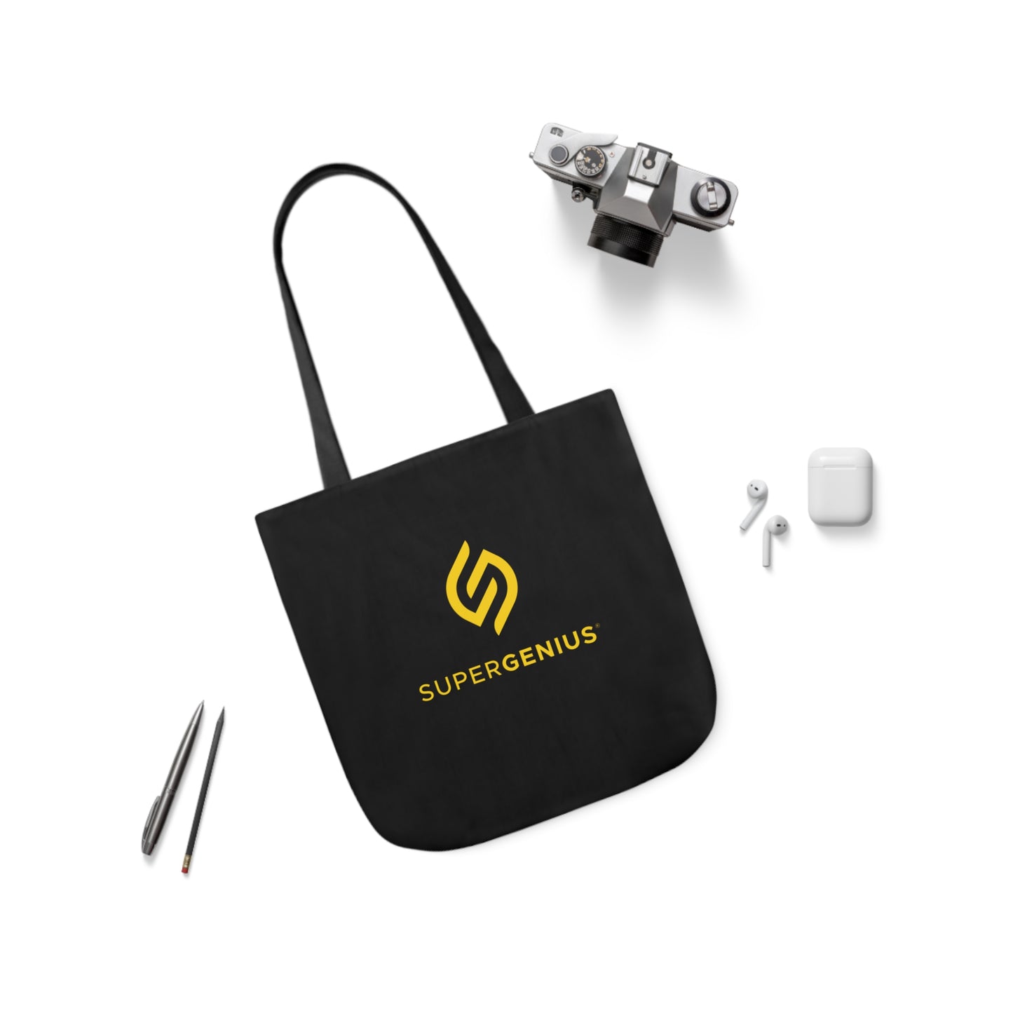 Polyester Canvas Tote Bag (AOP)