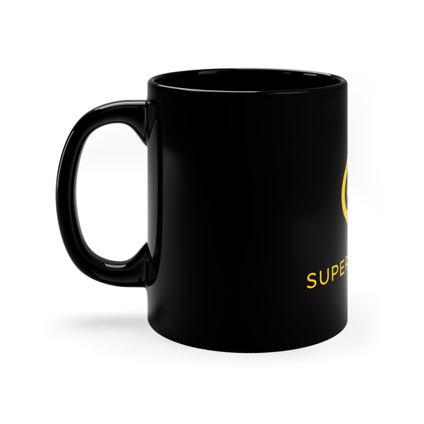 SuperGenius 11oz Black Mug