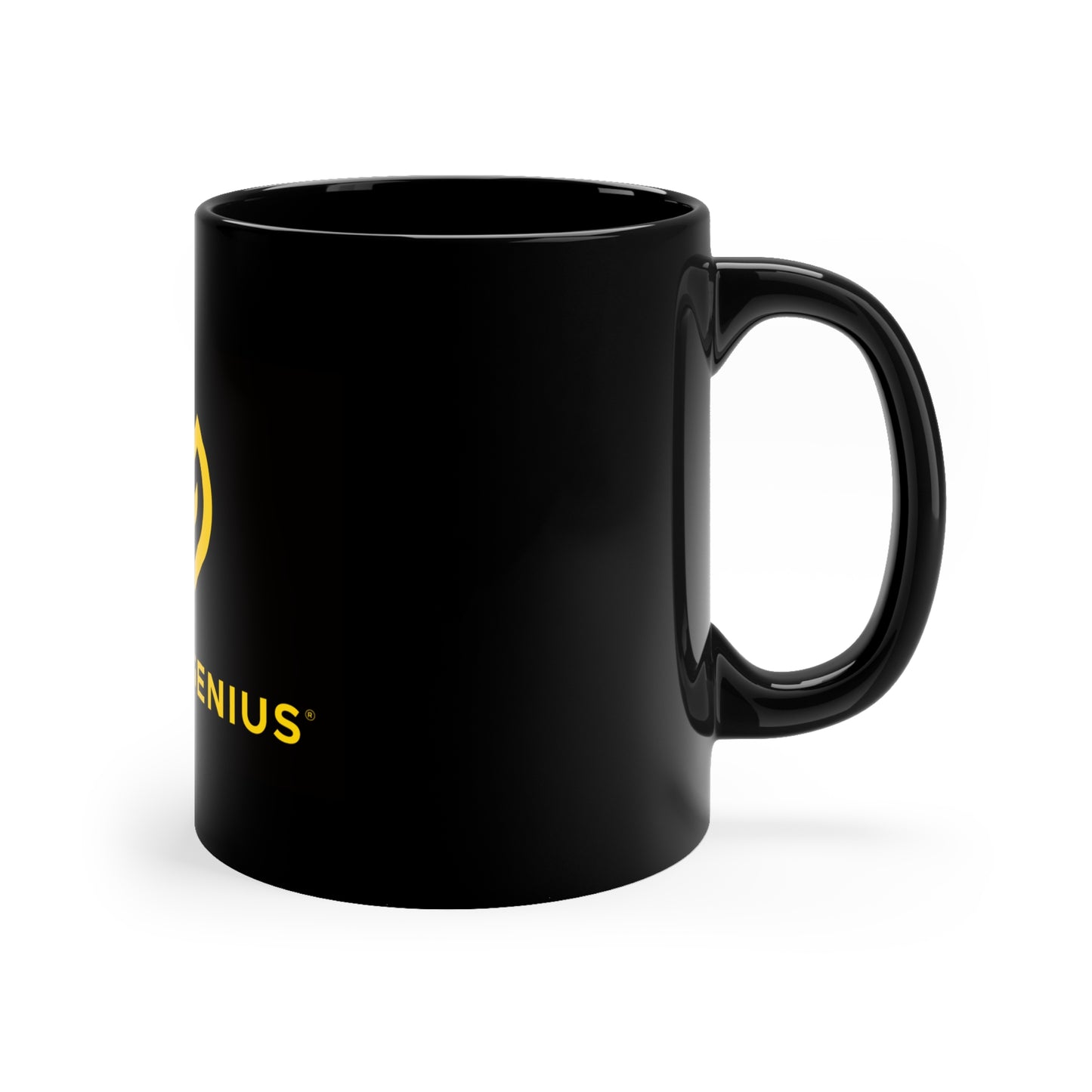 SuperGenius 11oz Black Mug